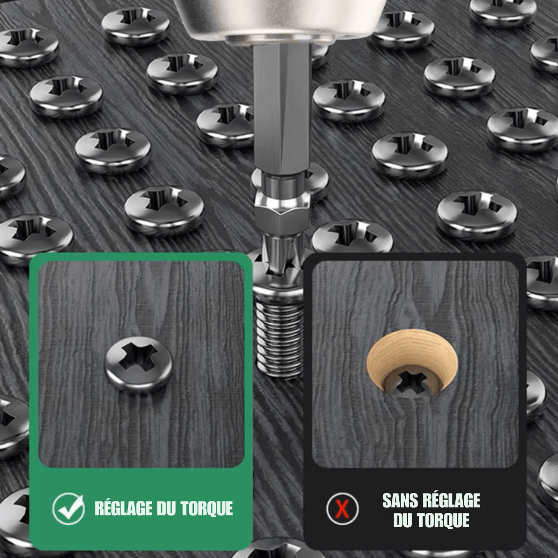 Perceuse Visseuse Sans Fil - DrillMaster™ - Paul Bricole
